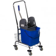 Тележка уборочная OfficeClean Professional 1 ведро 25л металлический каркас отжим