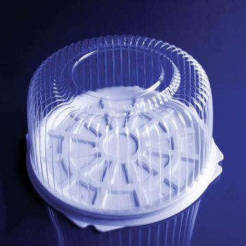 Емкость торт ИП-212 (d-223х105) крышка ТДУ 140/140