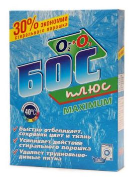 Отбеливатель БОС плюс макс 600гр 1/30 