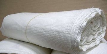 Вафельное полотно отбеленное отрез (0,40мх3м) 140г/м2 10/100