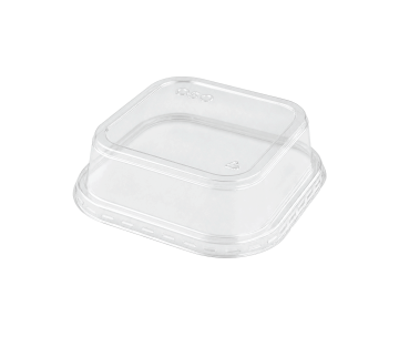 Крышка для контейнера 690мл 151х151х43мм OSQ SMARTBOWL прозр полукупольная 45/360 