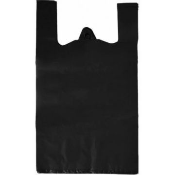 Пакет Майка ПНД (30+16)х60-17 черная Тригон 100/2000