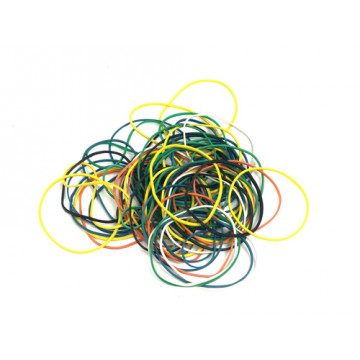 Резинка банк 100гр 60мм ассорти 1/200