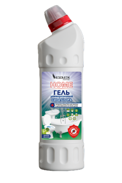 Средство жидкое 750мл чистящее универс гель HOME Сила хлора Зимнее яблоко Hermes Industry 1/12
