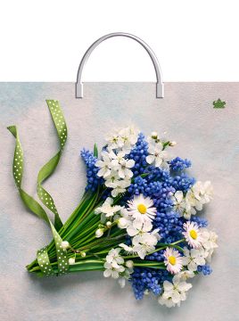 Пакет с пластмассовыми ручками (36х37)-100 Лирический Тико 1/10/100