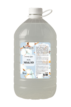 Мыло жидкое 5л ПЭТ HOME light  Hermes Industry 1/1