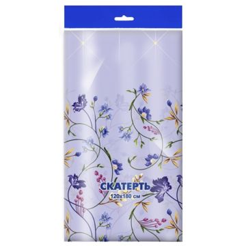 Скатерть полиэтиленовая 120х180см Фантазия 1/50