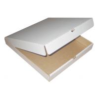 Коробка под пиццу 320х320х40мм белая гофра 50/50