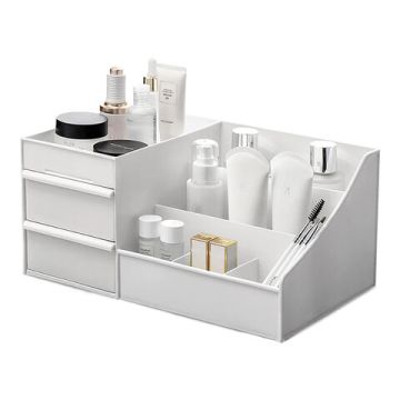 Органайзер для хранения косметики канцтоваров мелочей EXTRA 28,5х17,8х12,5см DASWERK 1/1