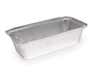 Касалетка алюминиевая 217х113х53/181х77мм 865мл L-край (437622) 50/600