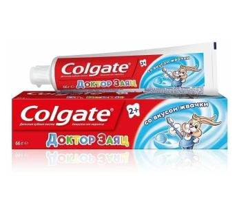 Зубная паста Golgate 500мл Доктор Заяц Жвачка 1/1