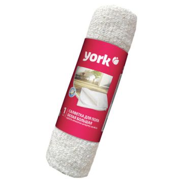 Тряпка для мытья пола (60х80) YORK 100% хлопок плотность 260г/м2 1/30
