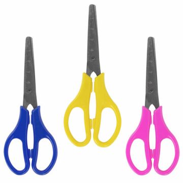 Ножницы 130мм метал ассорти европодвес Юнландия 1/12/288