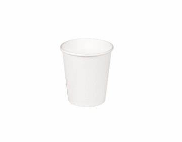 Стакан бумажный для горячего 100мл d-62 1сл белый ПС 50/1000