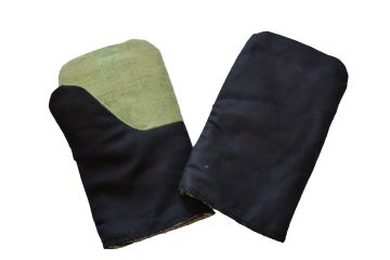 Рукавицы утепленные ХБ с брезентовым наладонником 1/10/100