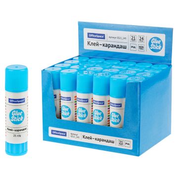Клей-карандаш 21г OfficeSpace 1/24
