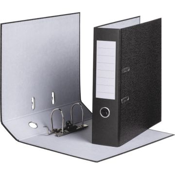 Папка-регистратор А4 80мм Attache с мет уголком черная 1/20