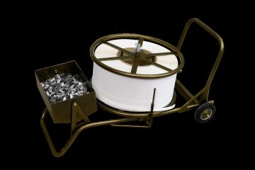 Стреппинг Диспенсер для стреп-ленты (ленторазматывающее устройство) с ящиком АП (дляПП)