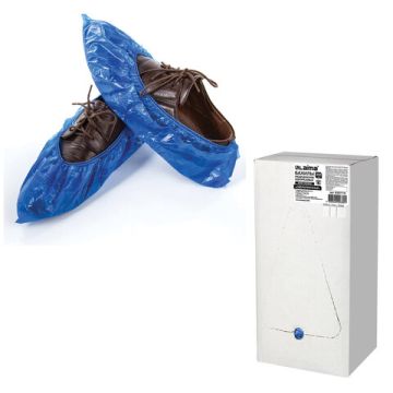 Чехол для обуви бахилы ЛАЙМА СВЕРХПРОЧНЫЕ (300пар)40х14 100мкм 1/6