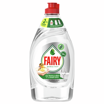 Средство жидкое для мытья посуды 450мл Фейри Pure&Clean 1/10