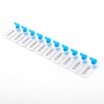 Пломбы стиропластовые номерные РОТОР самофиксирующиеся комплект 100шт 1/10