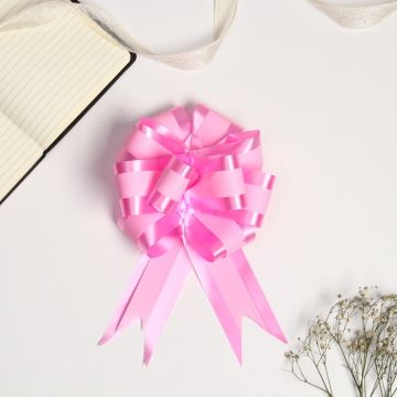 Бант-шар 5см розовый 10/10