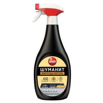 Средство для кухни и плит антижир 400 мл Шуманит курок Баги (Bagi) 1/12
