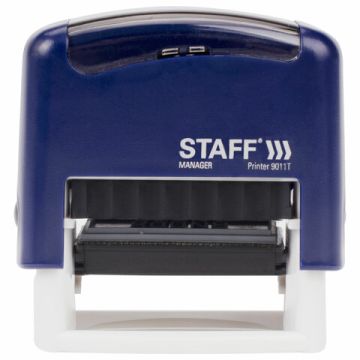 Штамп стандартный КОПИЯ ВЕРНА оттиск 38х14мм синий STAFF Printer 9011Т 1/10