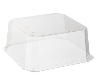 Емкость торт Т-017К (225х225х93) крышка 180/180 