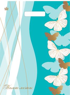 Пакет с вырубной ручкой (31х40)-60 Полет мечты Тико 50/500