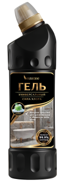 Средство жидкое 750мл чистящее универс гель HOME Сила хлора Зимнее яблоко HIBERG 1/12