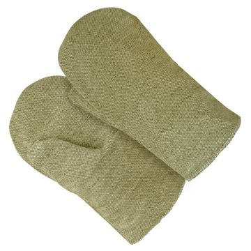 Рукавицы брезентовые  пл 420 с одинарным наладонником 20/300