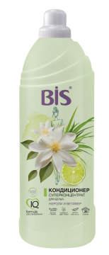 Кондиционер для белья 900мл концентрат BIS Ветивер и нероли 1/6