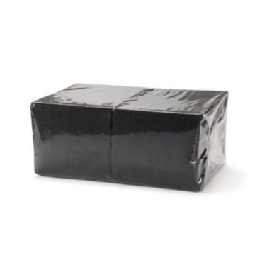 Салфетки биг пак черные интенсив (24х24) (400) 1/6