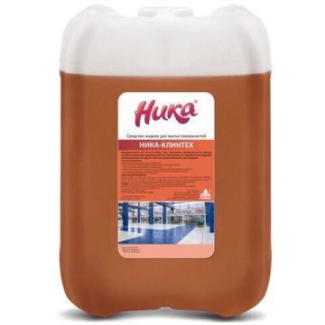 Средство жидкое 5л моющее для поверхностей концентрат для трудноудаляемых НИКА Клинтех 1/4 
