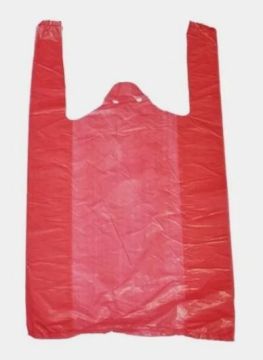 Пакет Майка ПНД (24+12)х42-9 красный Радуга ЭТ 100/2000