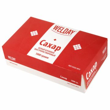 Продукты, Сахар-рафинад 1кг WELDAY 1/15