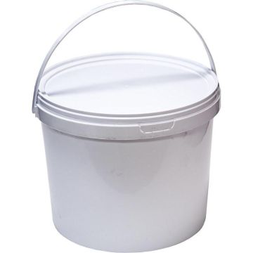 Ведро пищевое белое 3,4л 80/80