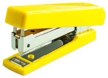 Степлер №10 до 15л пластик с антистеплером ассорти Silwerhof Just 1/24