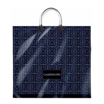 Пакет с пластмассовыми ручками (37х34)-80 Калейдоскоп 1/100