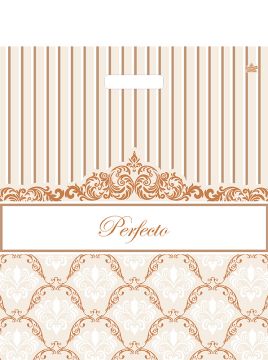 Пакет с вырубной ручкой (42х48)-90 Перфекто Элегия Тико  25/300