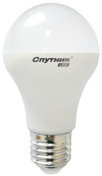 Лампа светодиодная A60 15W 4000K Е27 230V Спутник 1/10/100