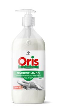 Мыло жидкое 1л с дозатором ORIS  Грасс GRASS 1/6