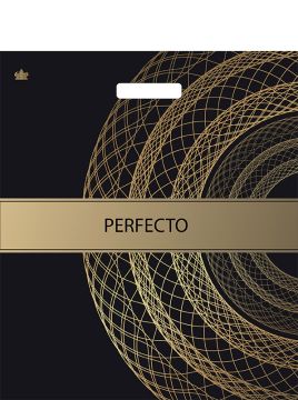 Пакет с вырубной ручкой (42х48)-90 Перфекто Драйв Тико  25/300