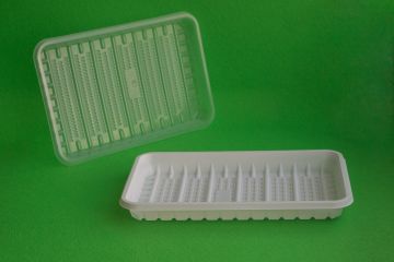 Лоток №3 (1кг) 229х150х20 прозрачный ПП UPAX-UNITI 100/1000