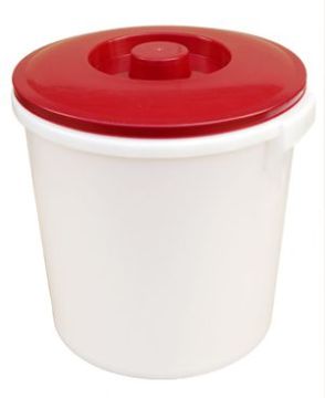 Бак полиэтиленовый пищевой 45л с  крышкой Радиан 1/1