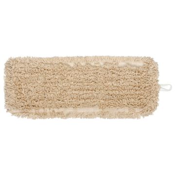 Насадка МОП для швабры-рамки 60х14см ЛАЙМА Expert, плоская, карманы, хлопок ворс 3,5см 1/50