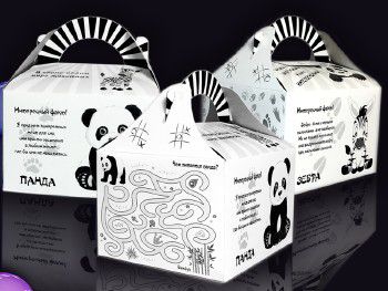 Коробка для наггетсов 164х150х110мм  300/300