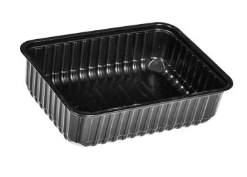 Контейнер ПП 750мл (186х132) черный UPAX-UNITY 100/500