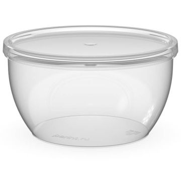 Банка 0,36л d-112 плошка б/кр прозрачная Перинт (крышка 429382) 800/400